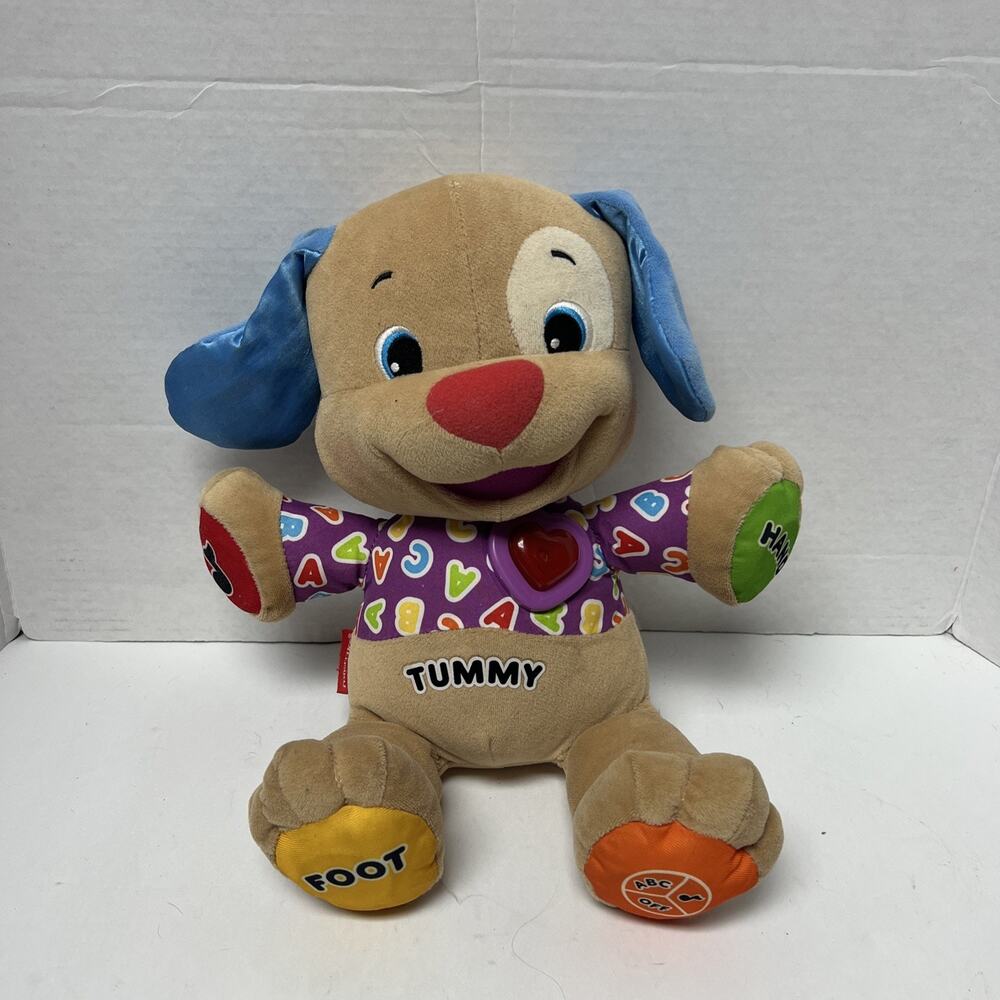 Fisher Price Tummy Dog Learn Interactive Plush - Does not work